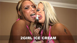 Brooke Lee 2 Girl Ice Cream Video