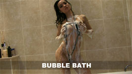 Francine Dee Bubble Bath Video