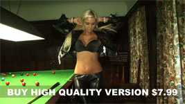 Cara Brett Snooker High Quality Video