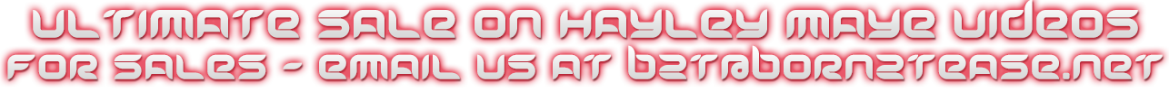 Hayley Maye Utlimate Video Sales